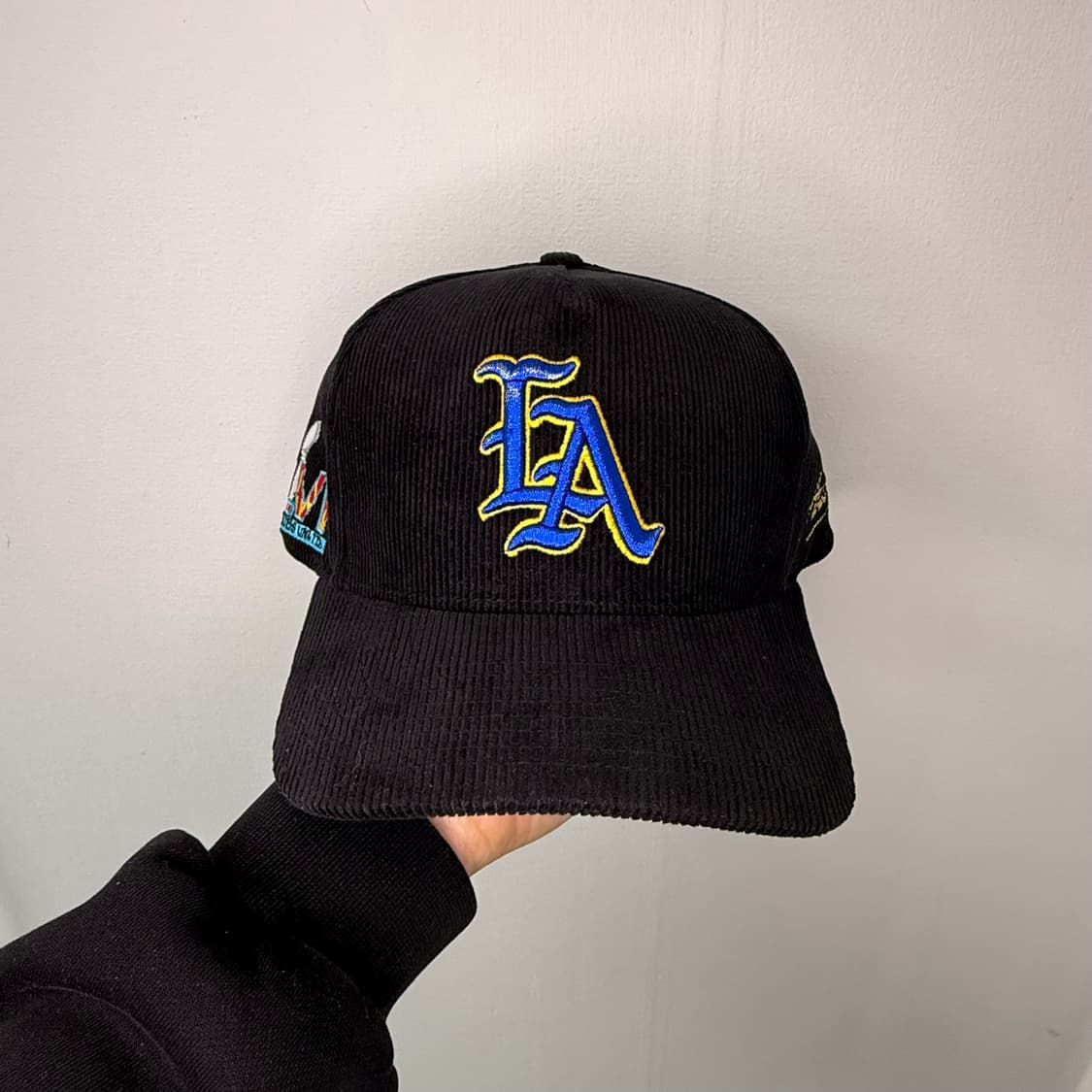 ALL DUBS LA RIVALRY 코듀로이 스냅백 골덴 모자 상품이미지5