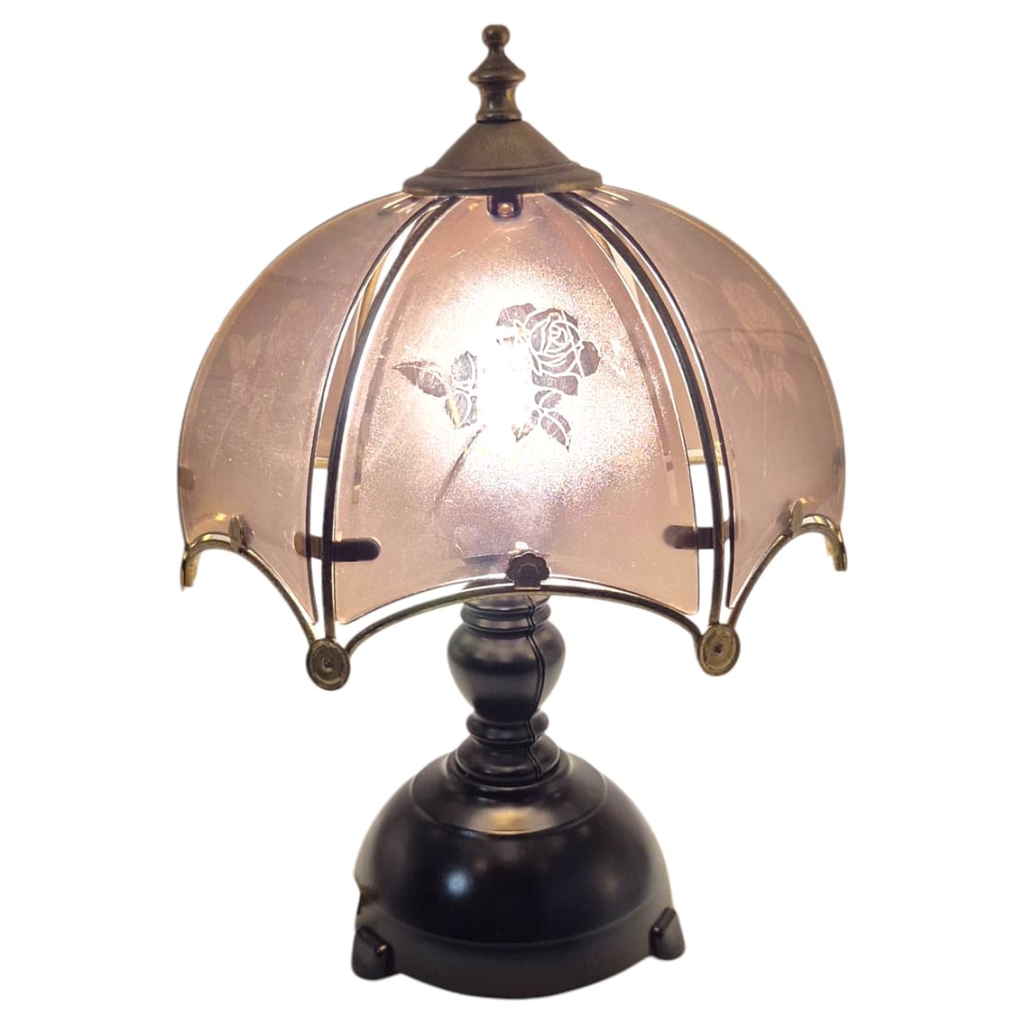 90s 레트로 장미 애칭 우산 터치 테이블 램프 상품이미지9