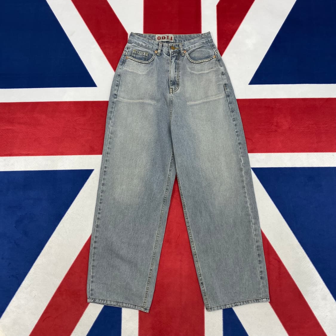 OOTJ 와이드 데님팬츠여성 S 상품이미지1