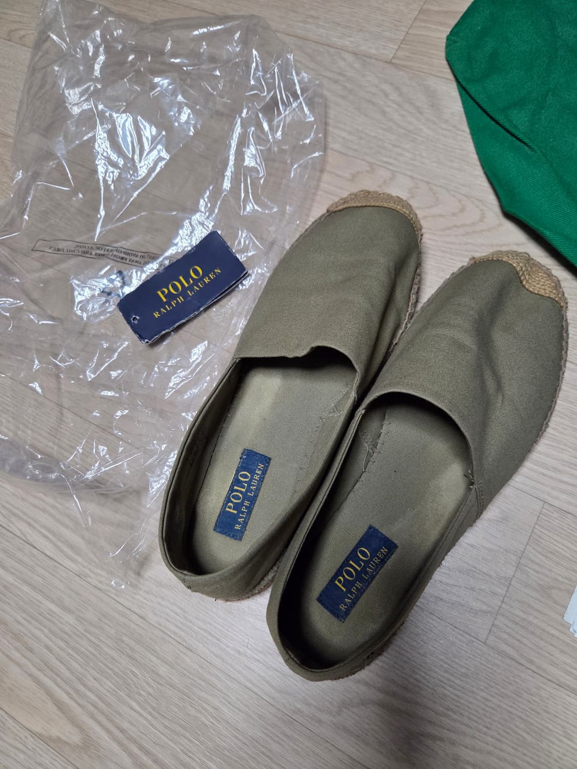 (1회 착용)POLO RALPH LAUREN 캔버스 단화 로퍼 슬립온 상품이미지5