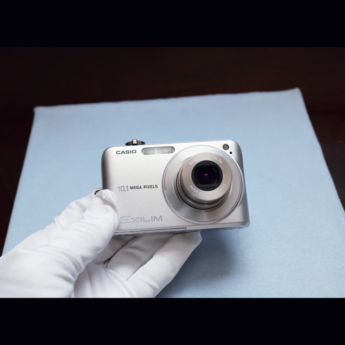 레어 <준민트급> 카시오 엑슬림  z1050 실버 빈티지 디카 상품이미지1