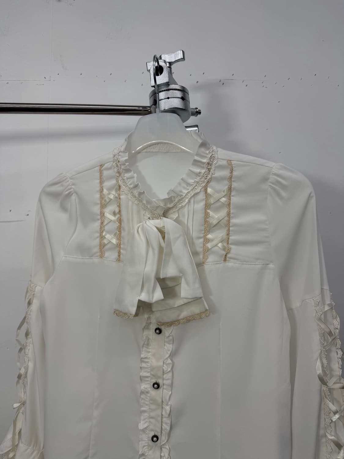 Axes Femme Kawaii lace-up shirts 상품이미지8
