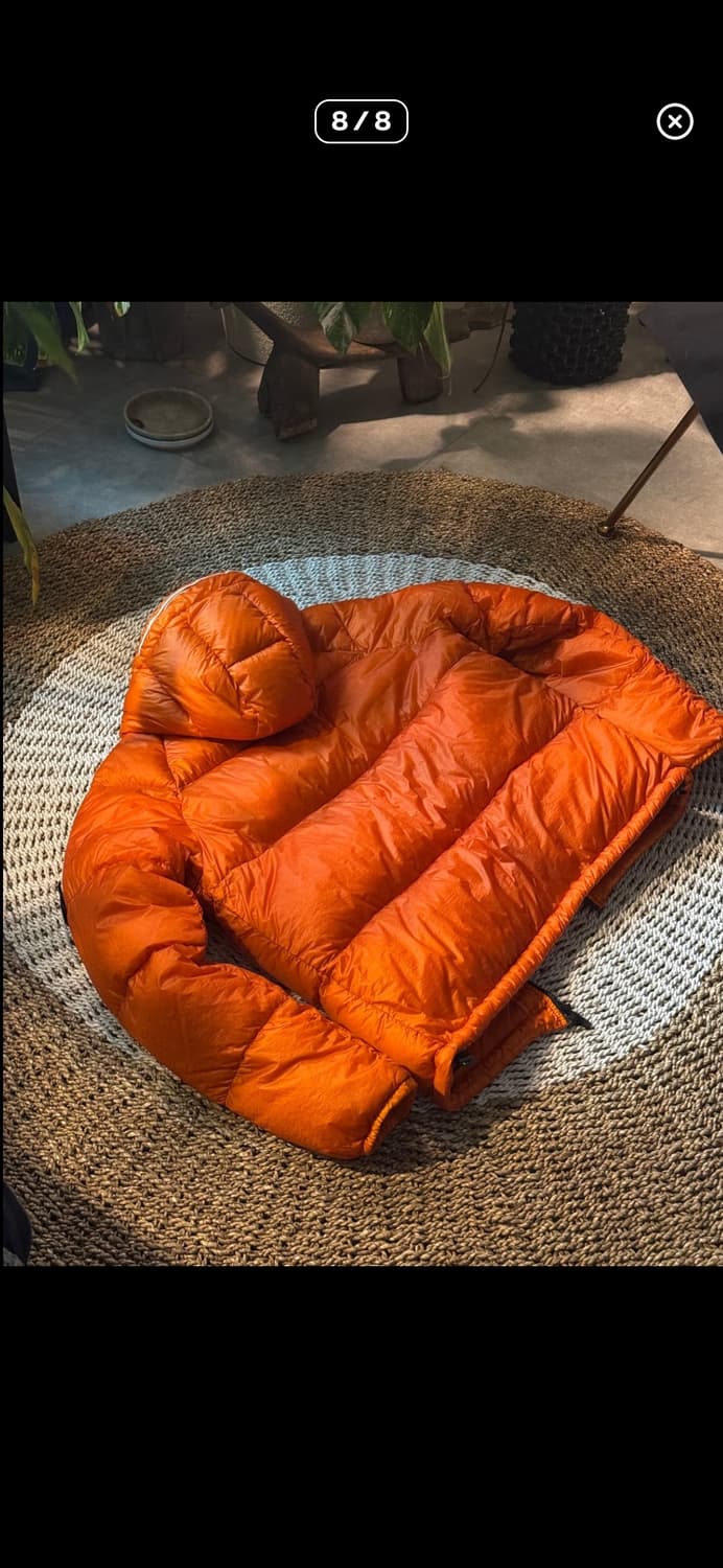 스톤아일랜드 패딩 오렌지 L 상품이미지8