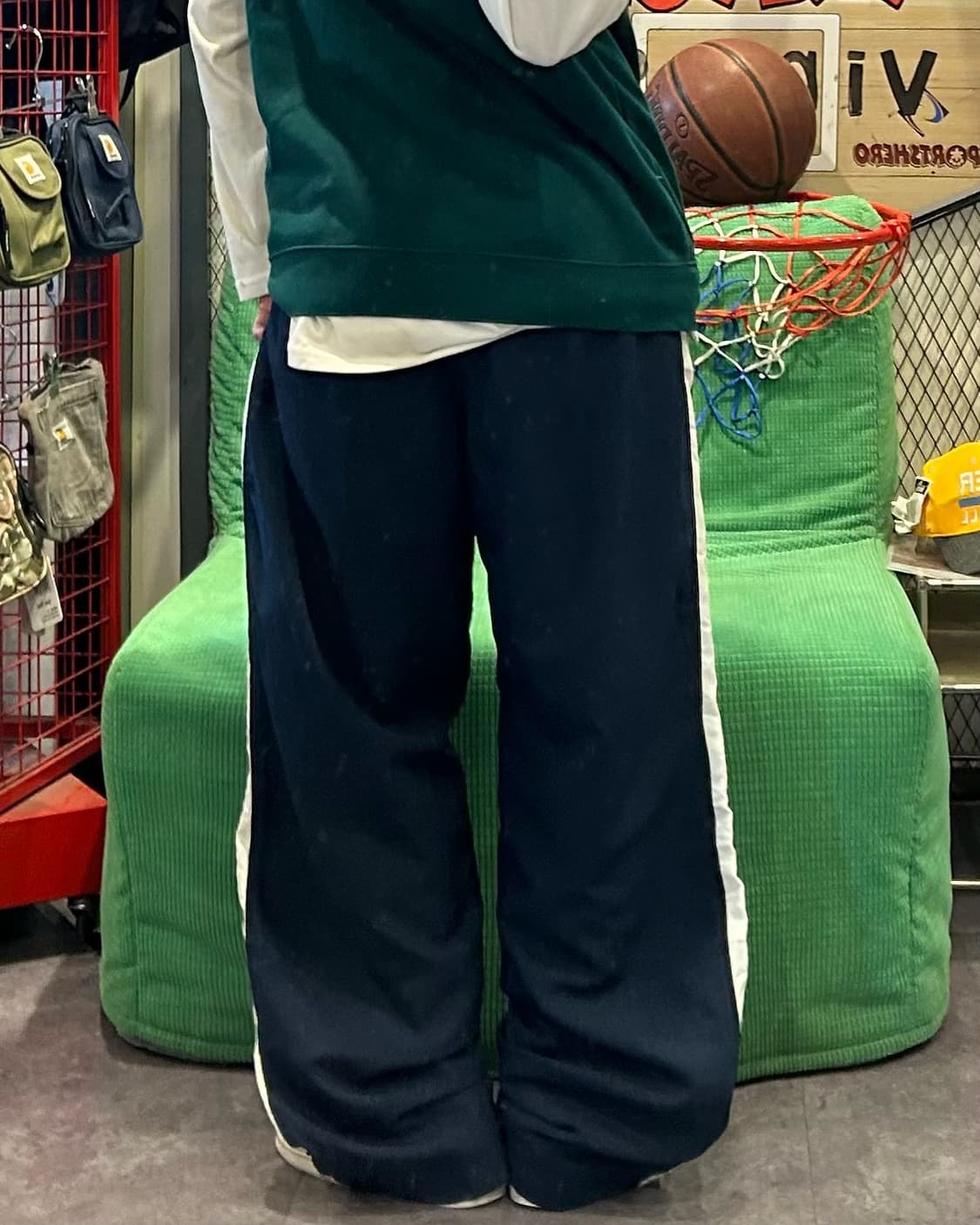 Nike navy under logo track pts 상품이미지3