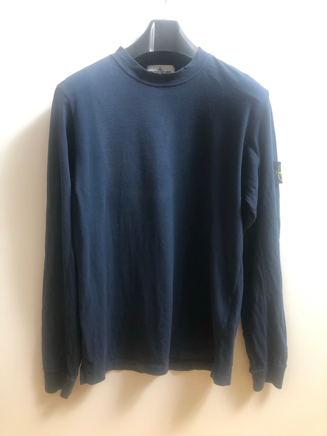 17SS 스톤아일랜드 롱 슬리브 티 M 블루 상품이미지1
