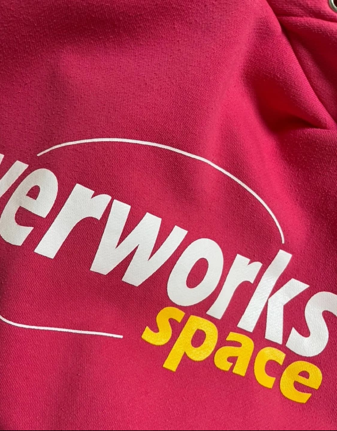 Overworks space 핑크후드 상품이미지3