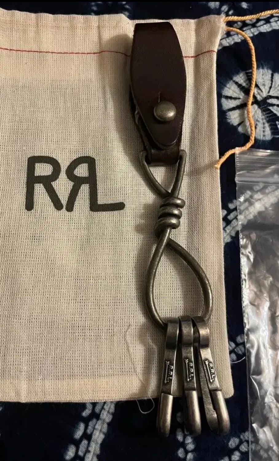 RRL 레더 키 포브 더블알엘 키링 상품이미지2