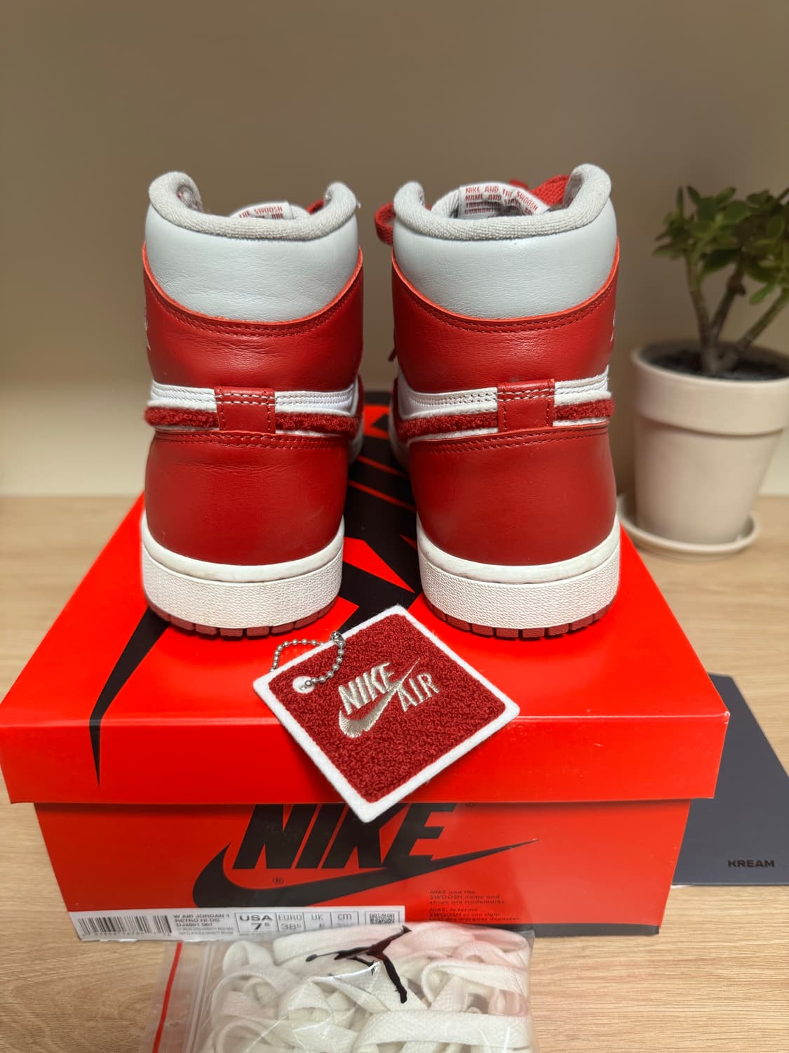 나이키 조던 1 레트로 하이 OG 바시티 레드 245 상품이미지5