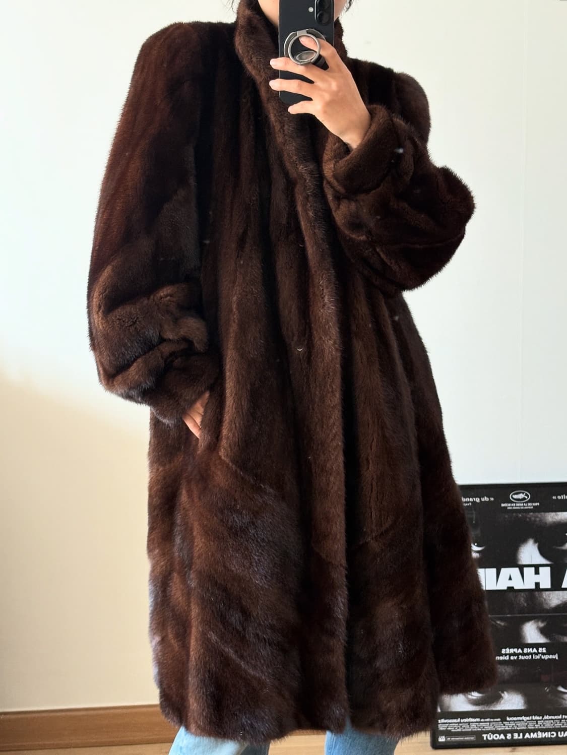 리얼 밍크 퍼 코트 상품이미지2