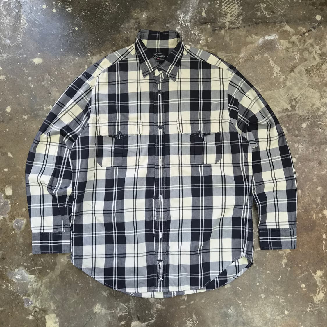 105) 폴로 진스 체크셔츠 남방 폴로 랄프로렌 아메카지 시티보이 상품이미지1