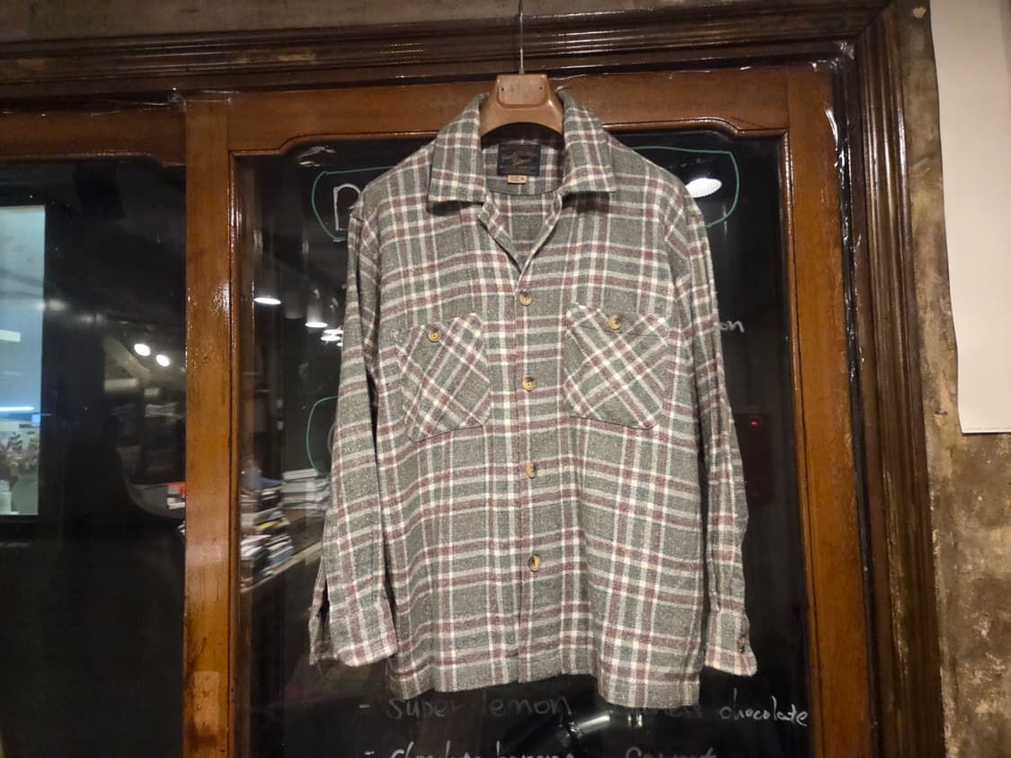 정글스톰 오픈칼라넥 플란넬셔츠 상품이미지8