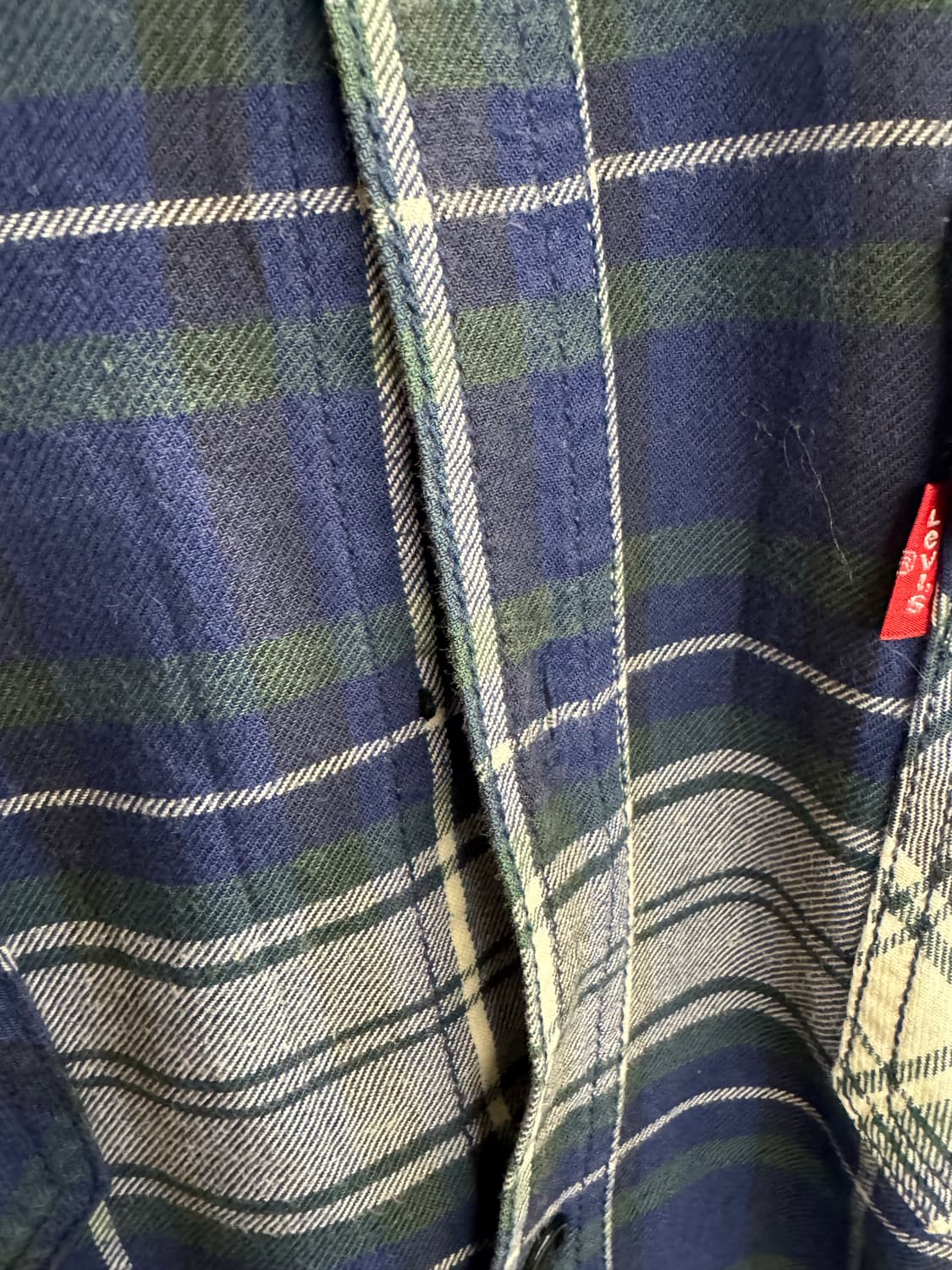 리바이스 빈티지 체크패턴 플란넬 셔츠 상품이미지4
