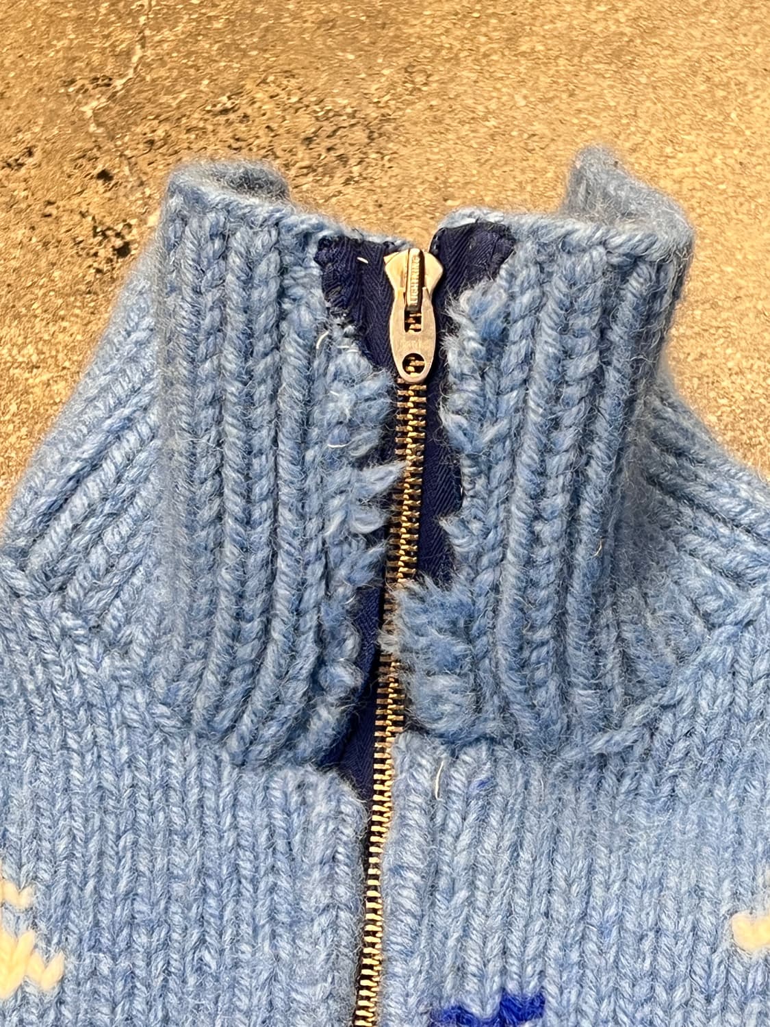 (rare) 코위찬 스키 니트 집업 상품이미지3