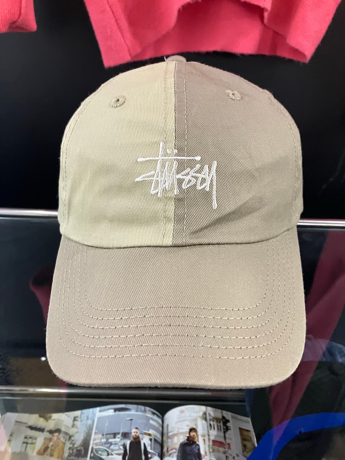 스투시 스탁 캔버스 로우 프로캡 라이트 볼캡 상품이미지2