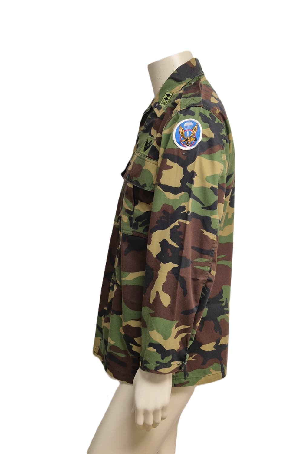 육군 구형 3공수특전여단 의무 중위 초기형 동계 전투복 상의 자켓 (L) 상품이미지2