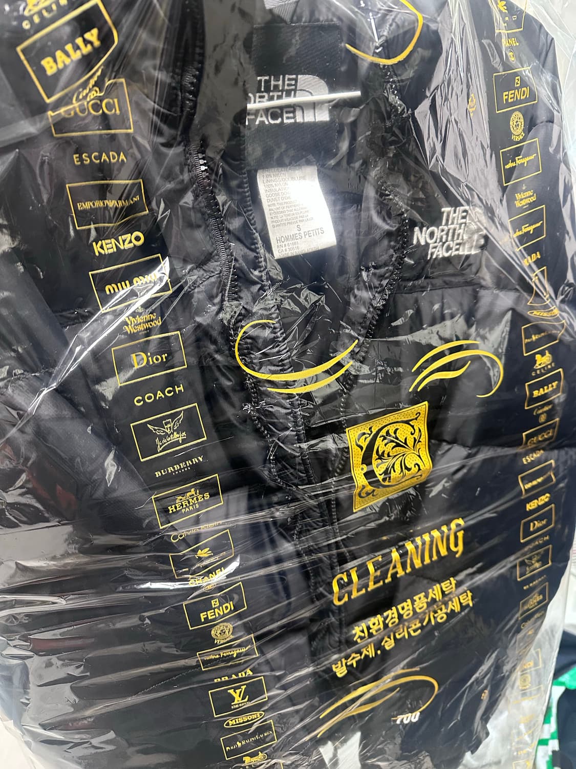 노스페이스 센터로고 눕시 700 s사이즈 상품이미지2