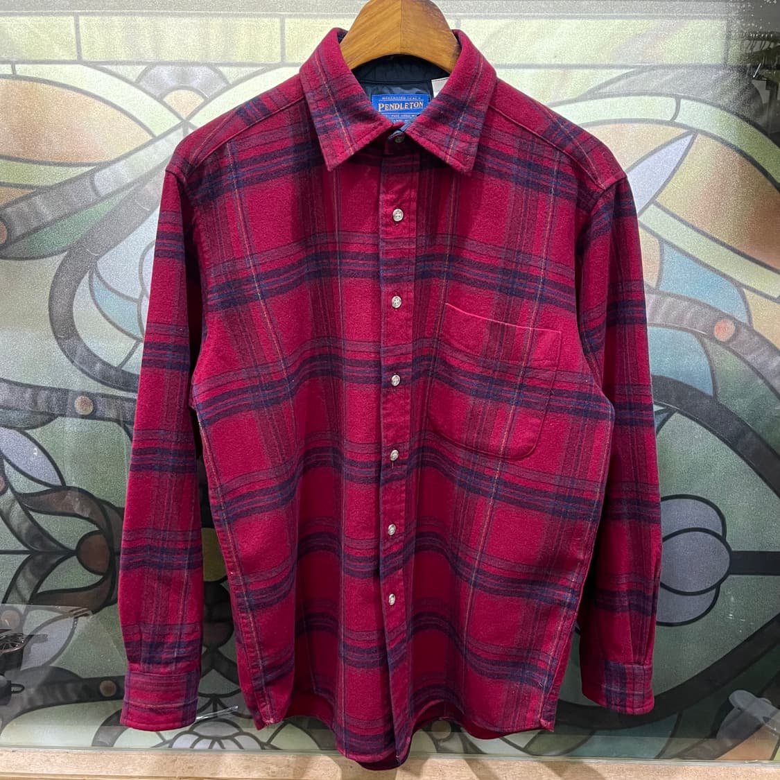 팬들턴 usa 체크셫. 상품이미지1