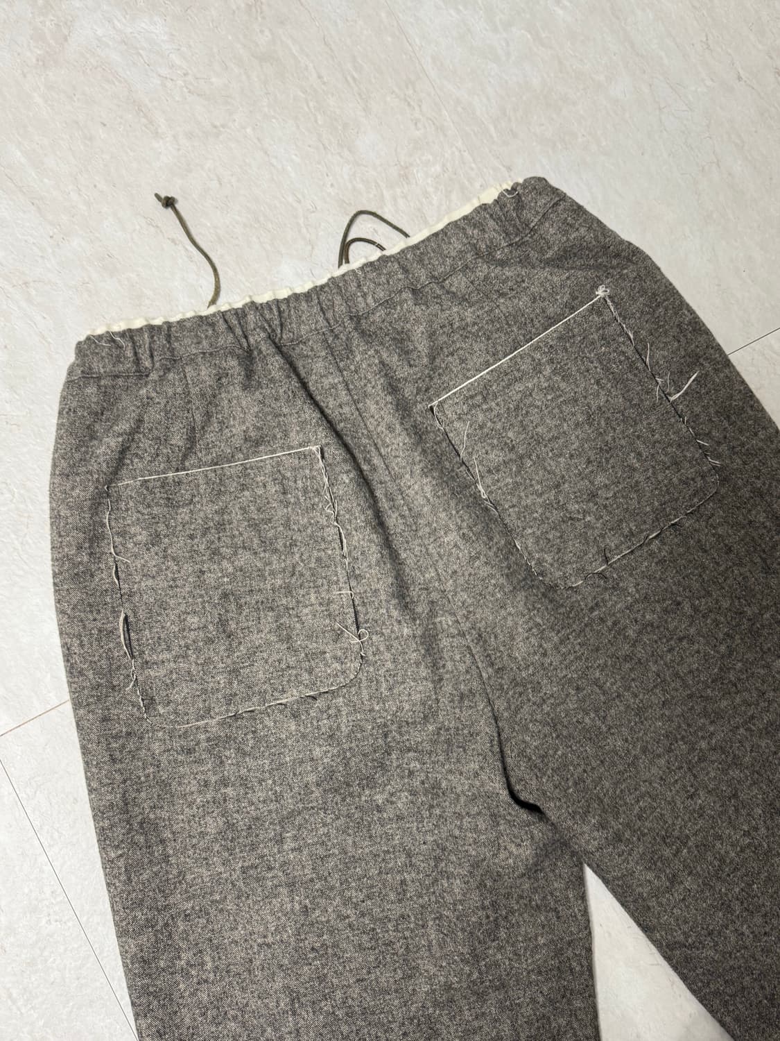 sea salt 씨솔트 울 파자마 팬츠 그레이 상품이미지5