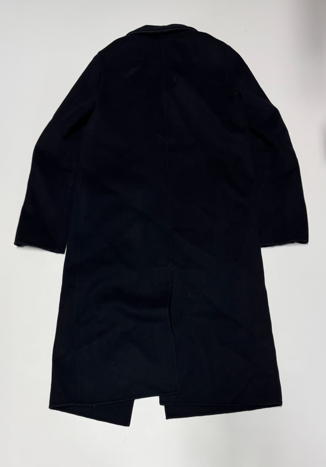 여성 쉬즈미스 핸드메이드 캐시미어 혼용 코트 55 블랙 상품이미지2