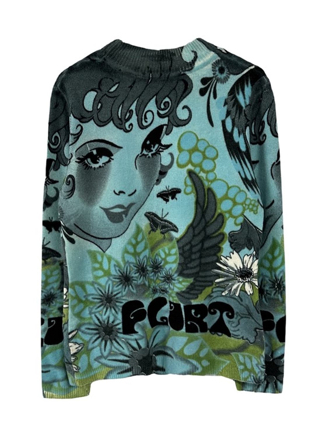 [S] CUSTO BARCELONA 로리 Y2K 애니캐릭터 니트 상품이미지2