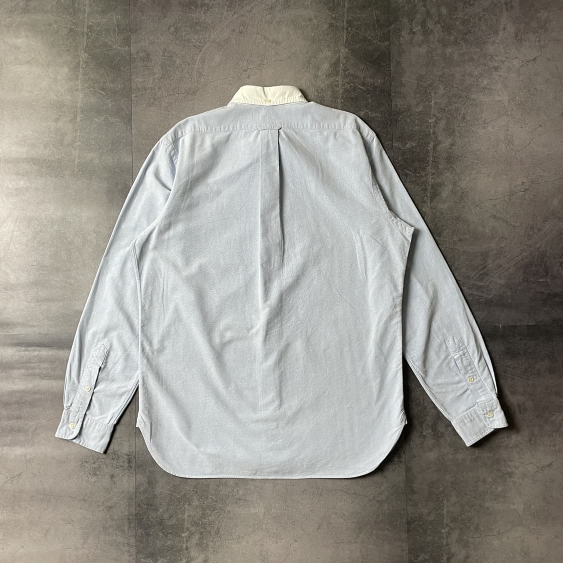 RALPH LAUREN 랄프로렌 빈티지 라이트블루 배색칼라 코튼셔츠 상품이미지7