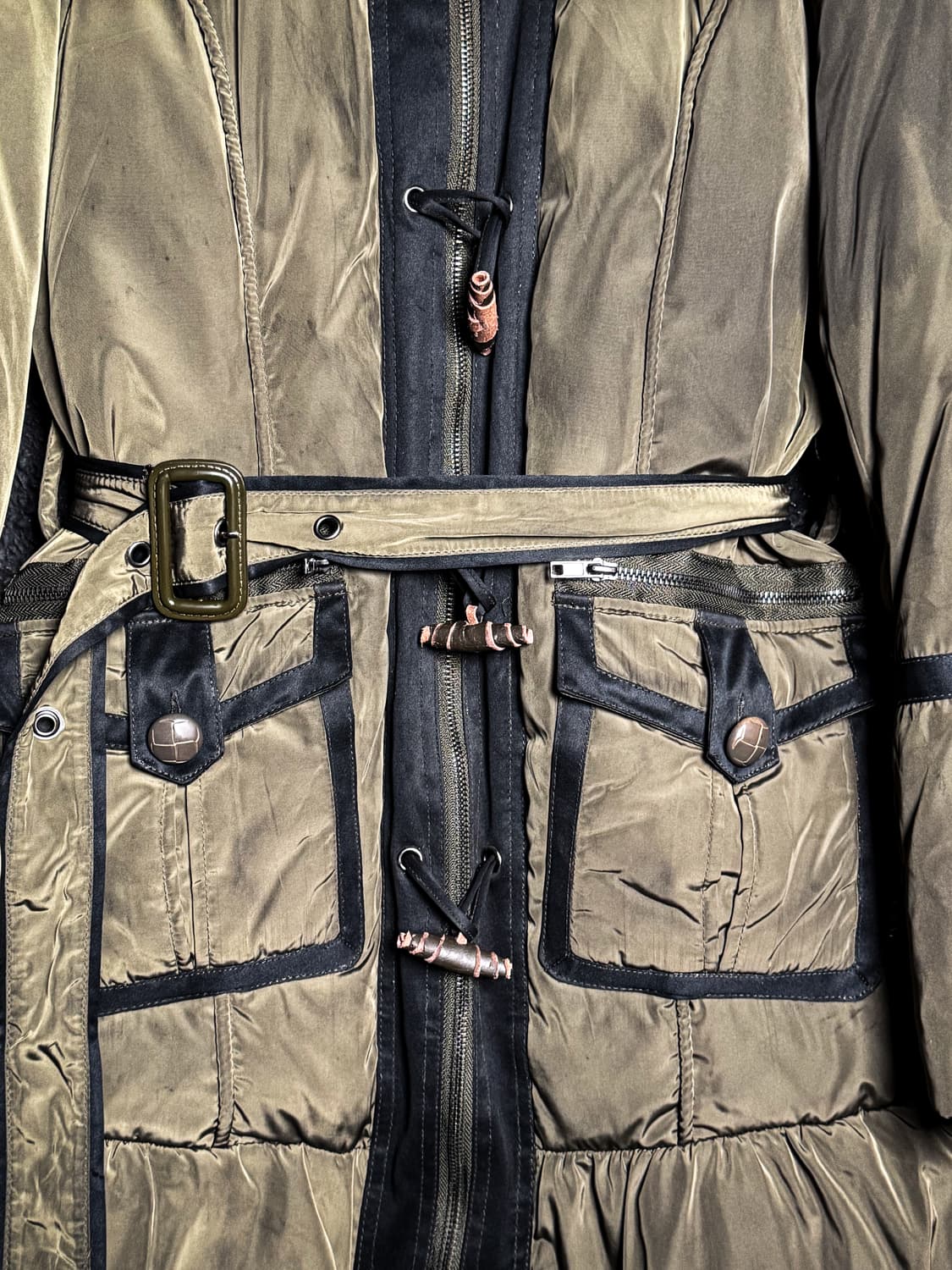 MAITRESSE – Fur Trim Belted Down Parka   상품이미지9