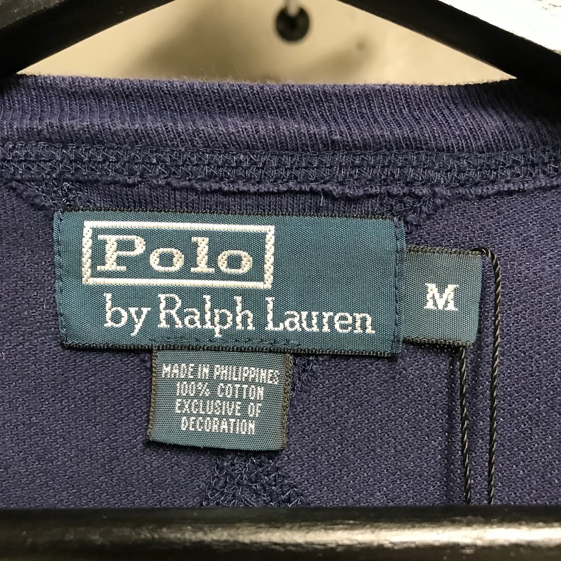 폴로 랄프로렌 맨투맨 네이비 M 상품이미지6