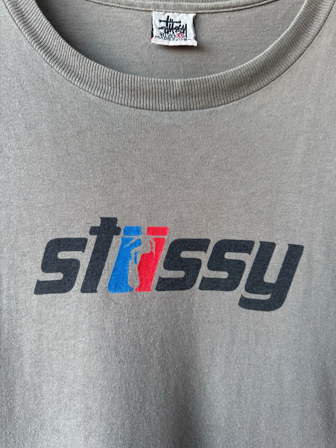 90s 스투시 로고 티셔츠 상품이미지3