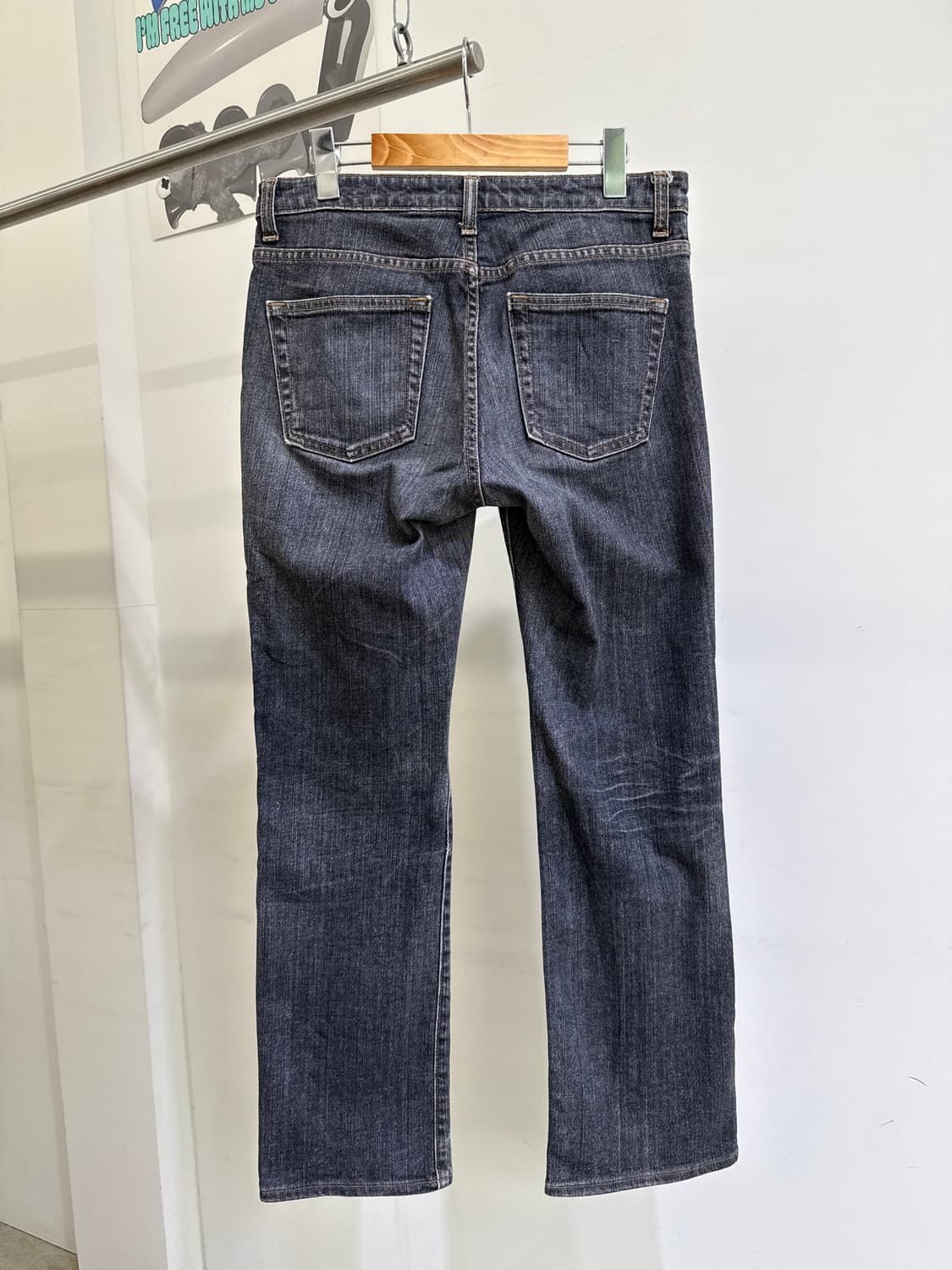 GAP 흑청 부츠컷 데님 팬츠  상품이미지4