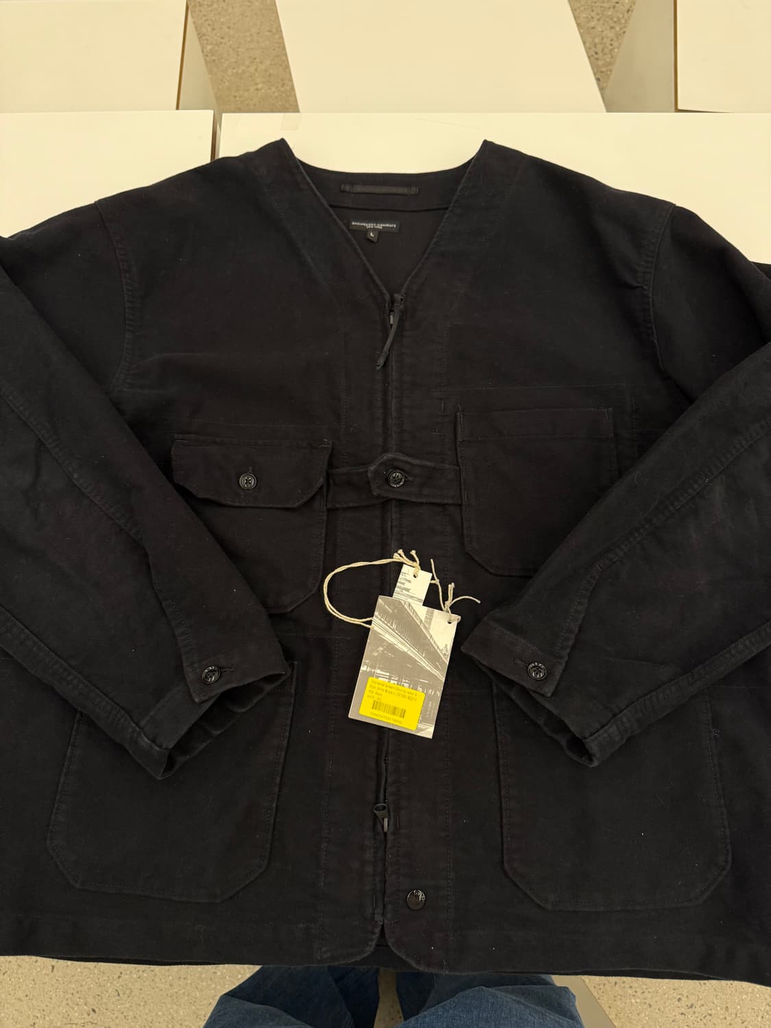 엔지니어드 가먼츠 shooting jacket 블랙 라지 상품이미지5