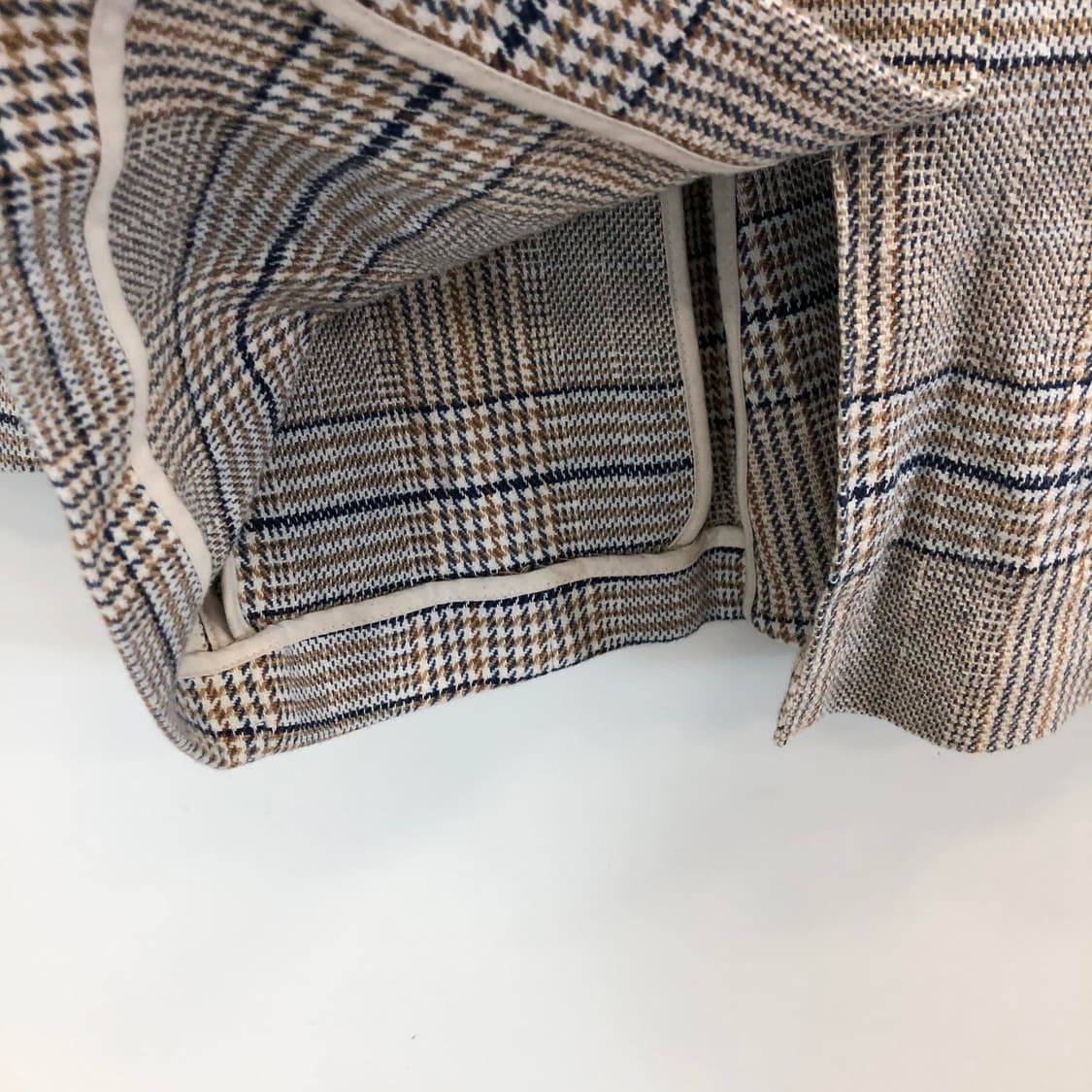 써스데이아일랜드 린넨 더블자켓 90-165 상품이미지4