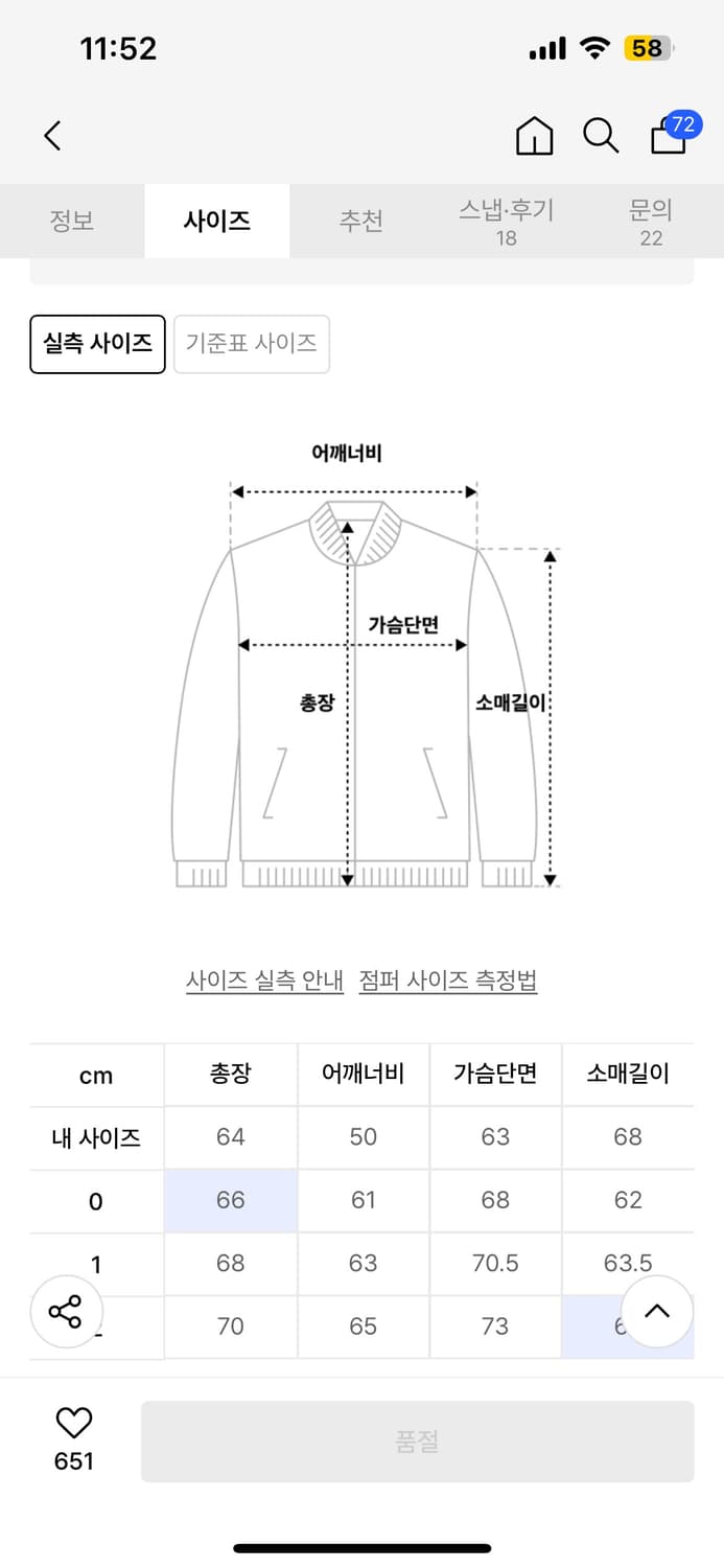 IDWS 아이돈워너셀 퀼티드 점퍼 멀티 카모 0사이즈 미사용 상품이미지3
