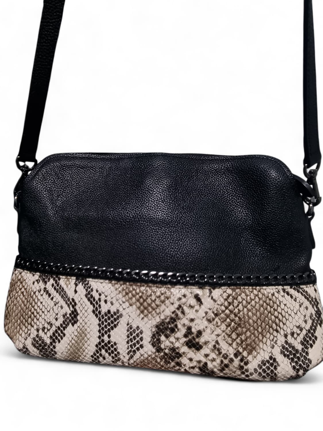 닥스 가죽 뱀피 크로스 백 상품이미지3