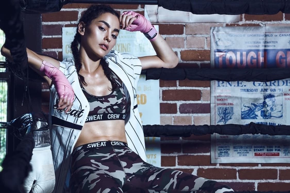 아드리안 호 Sweat Crew 카모 레깅스 상품이미지5