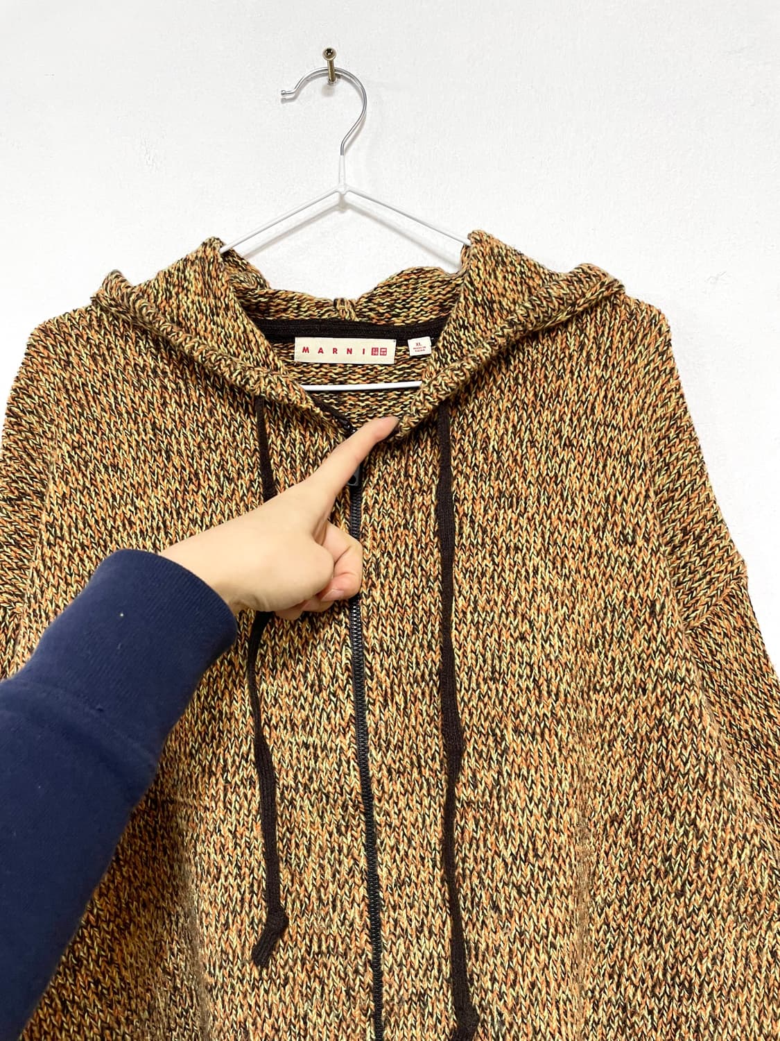 유니클로 마르디 니트 집업 xl 상품이미지2