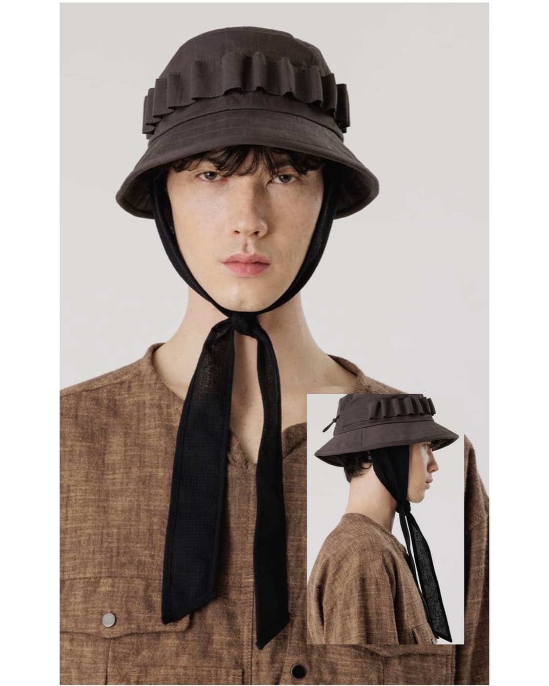 Sasquatchfabrix 23AW Eaf-Muff Bucket Hat 상품이미지3