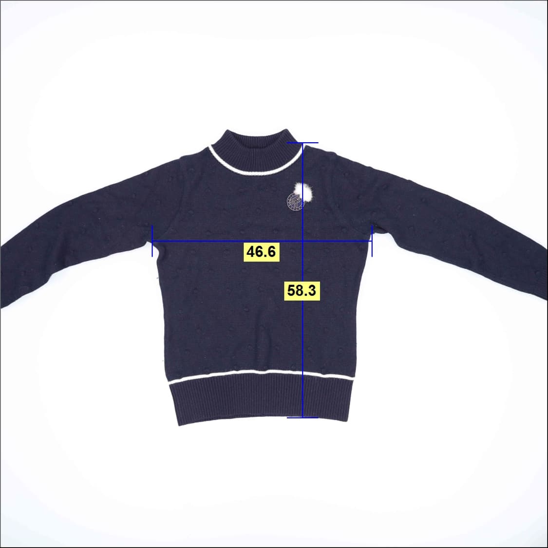 95 팬텀 여성 울 니트 0305H1 상품이미지4