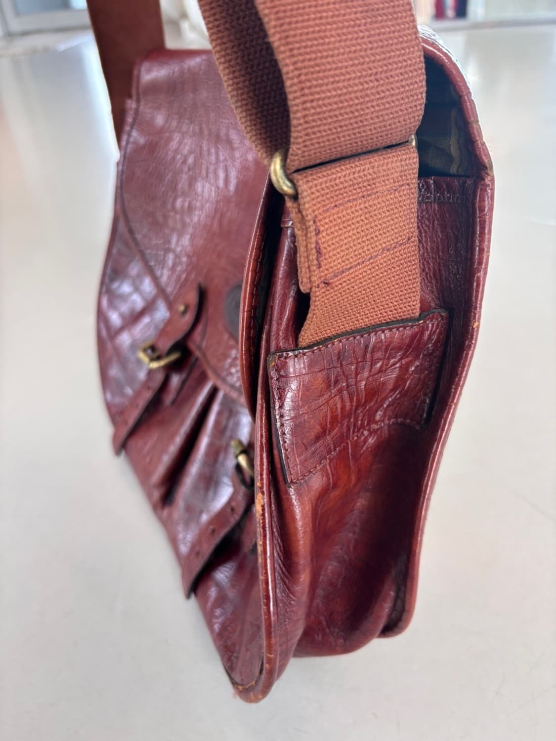 Vintage Terra Nova Classic Leather Bag 상품이미지6