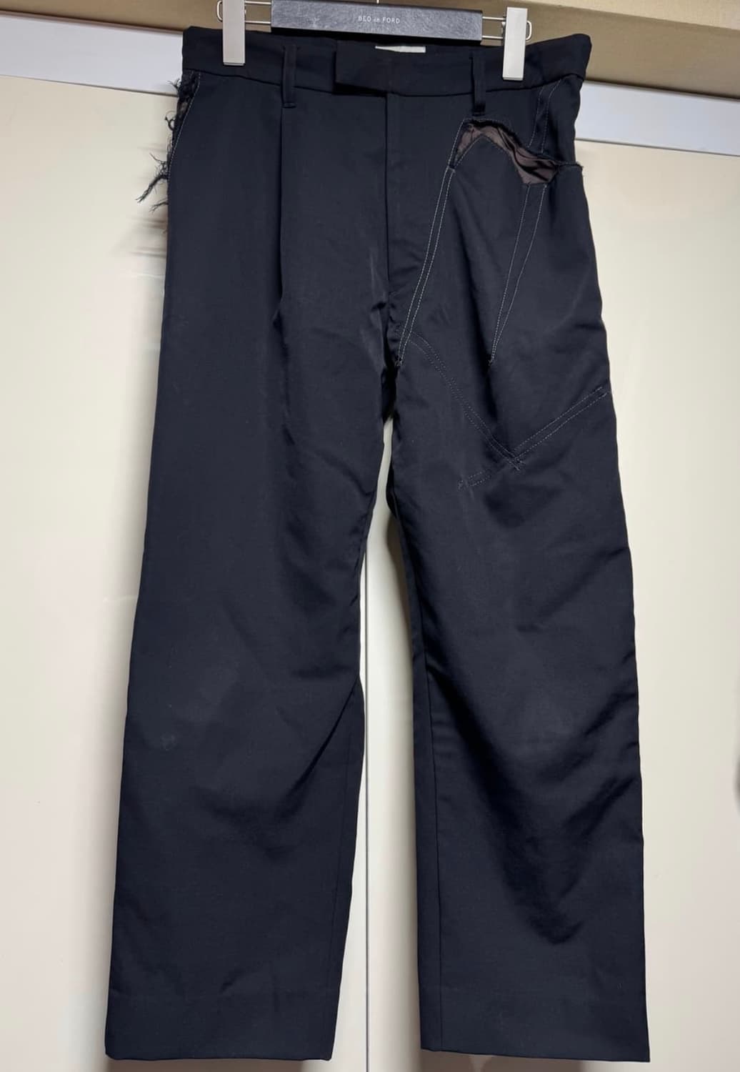 Bed J W Ford 18ss 커팅팬츠 상품이미지1