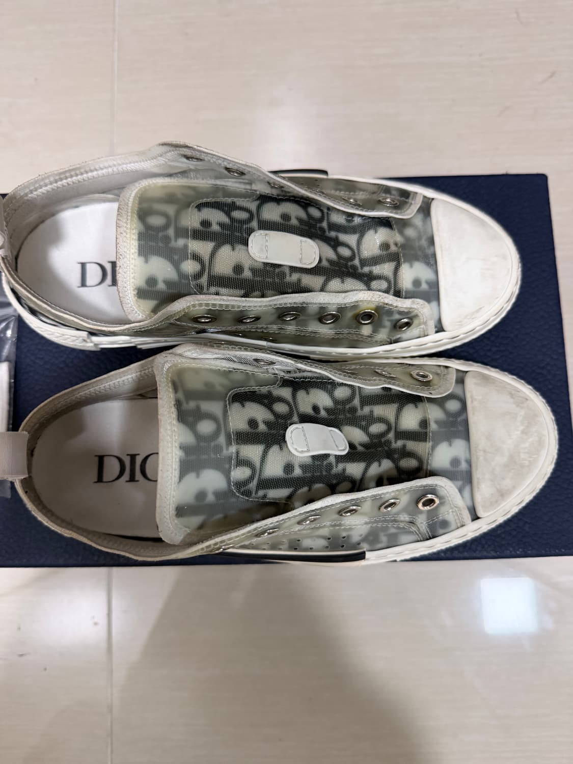 디올 오블리크 스니커즈 36 사이즈 상품이미지4