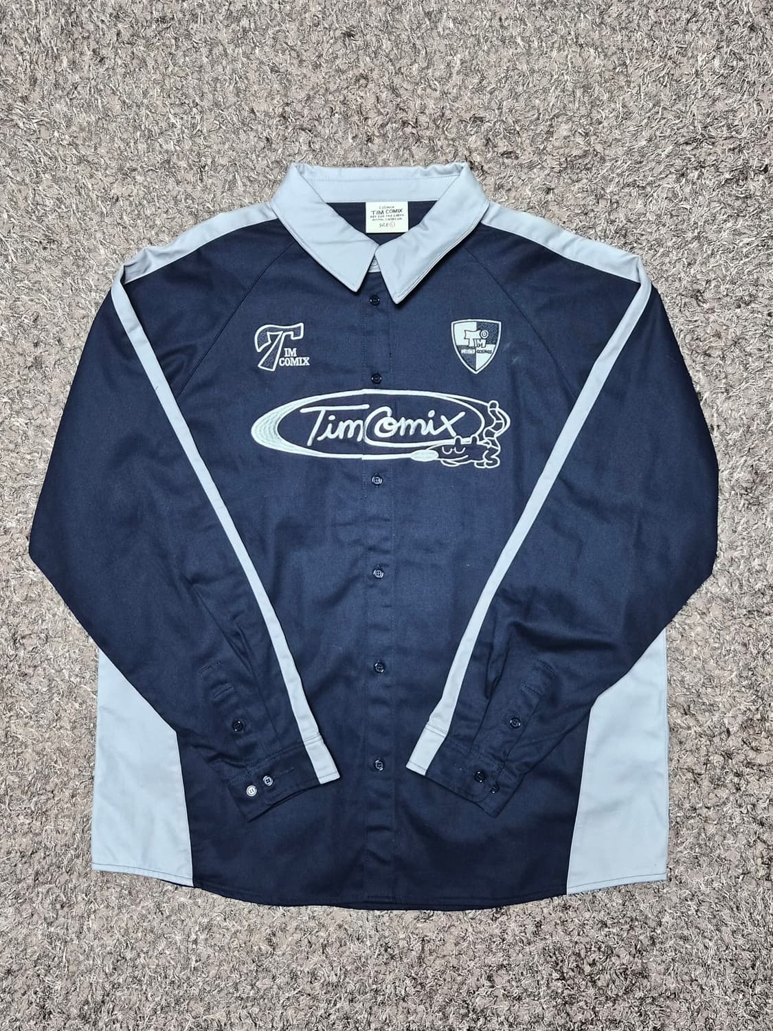 팀코믹스 네이비 셔츠 L 상품이미지1