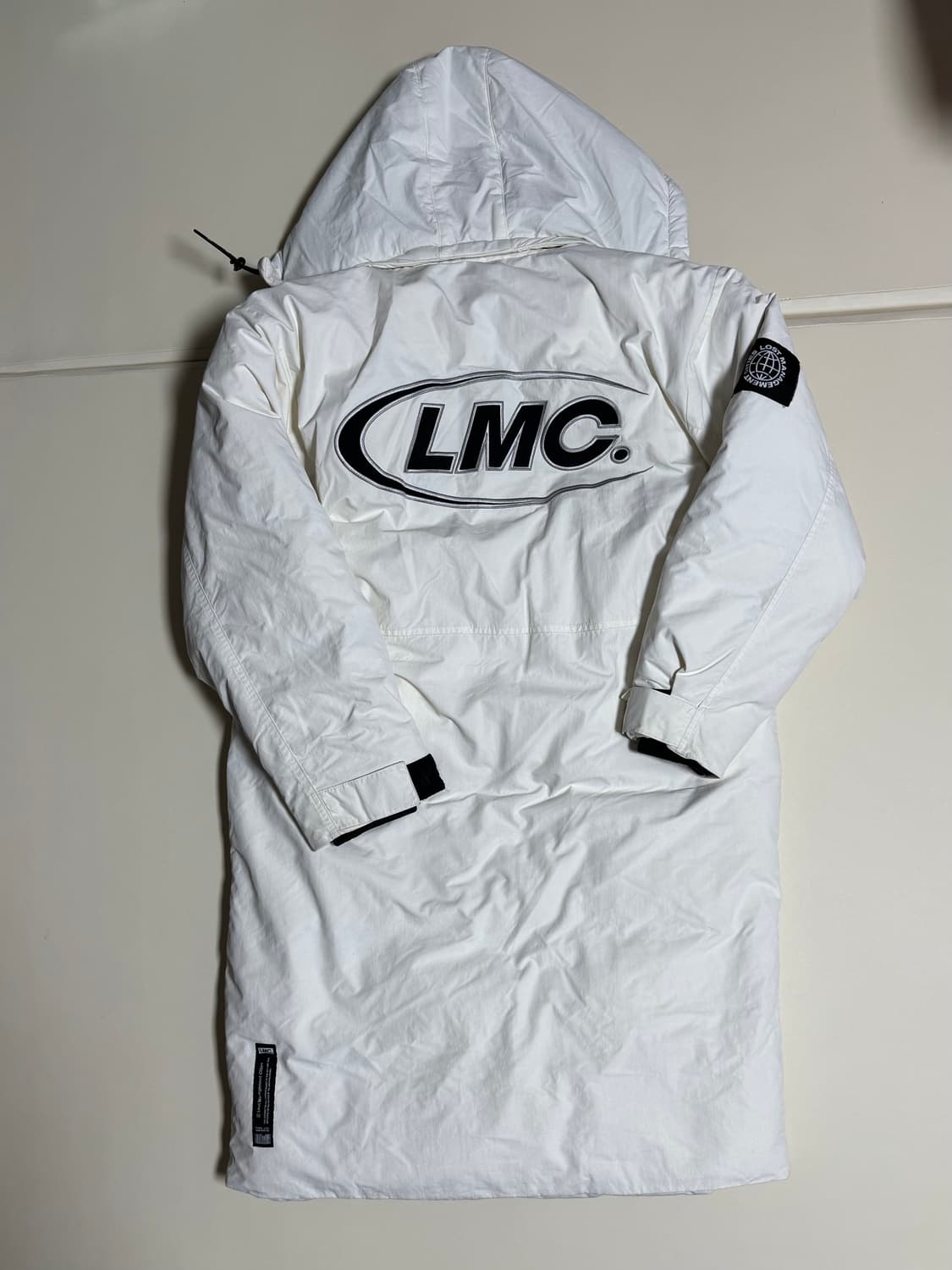 (S) LMC 화이트 롱패딩 상품이미지2
