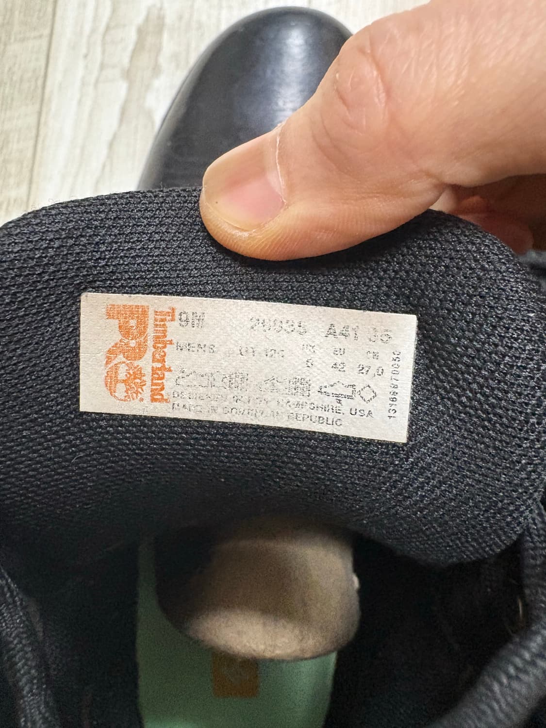 팀버랜드 프로 6인치 레더 워커 부츠 270 상품이미지7