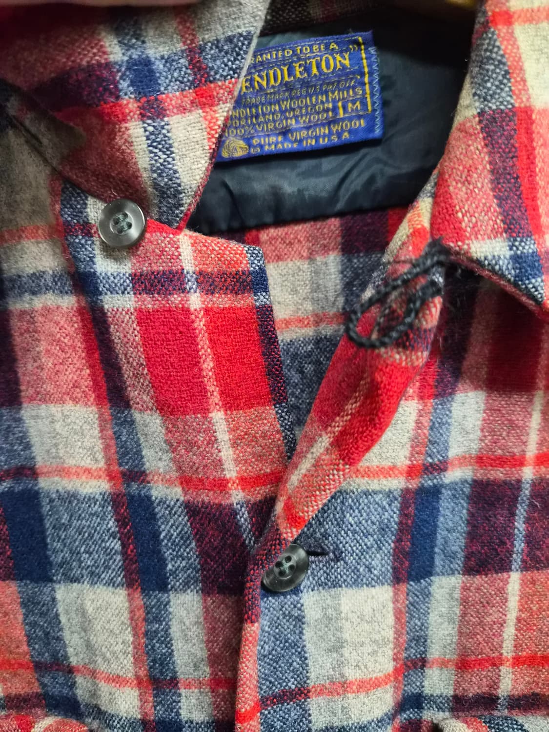 M) 펜들턴 체크 셔츠 팝니다 상품이미지3