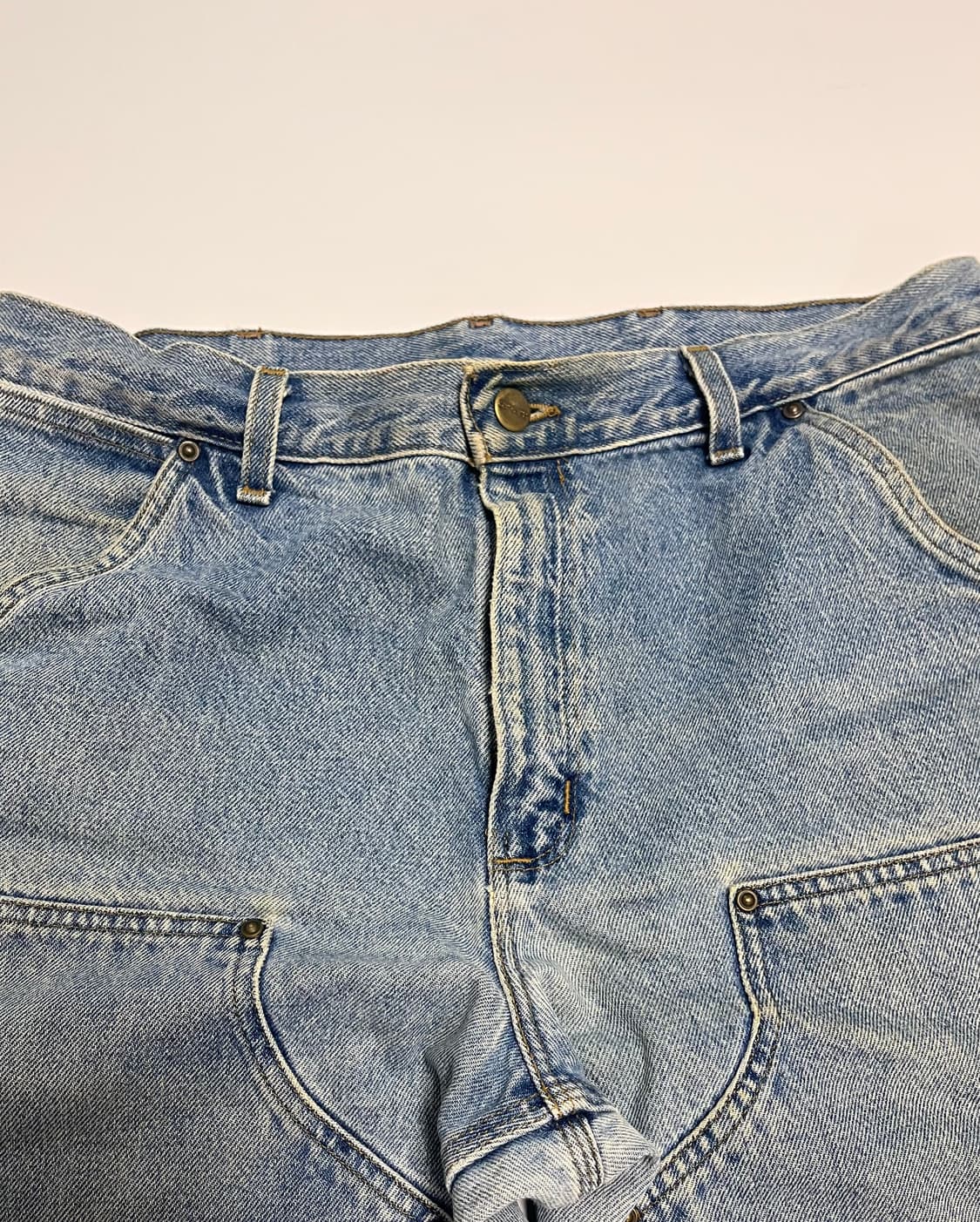 90s 칼하트 더블니 데님 34x30 상품이미지3
