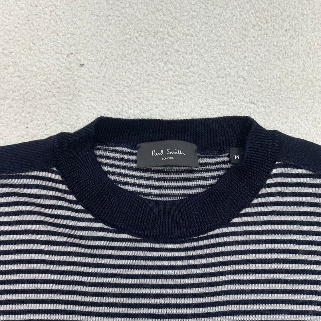 폴스미스 스트라이프 캐시미어 니트 M 상품이미지3