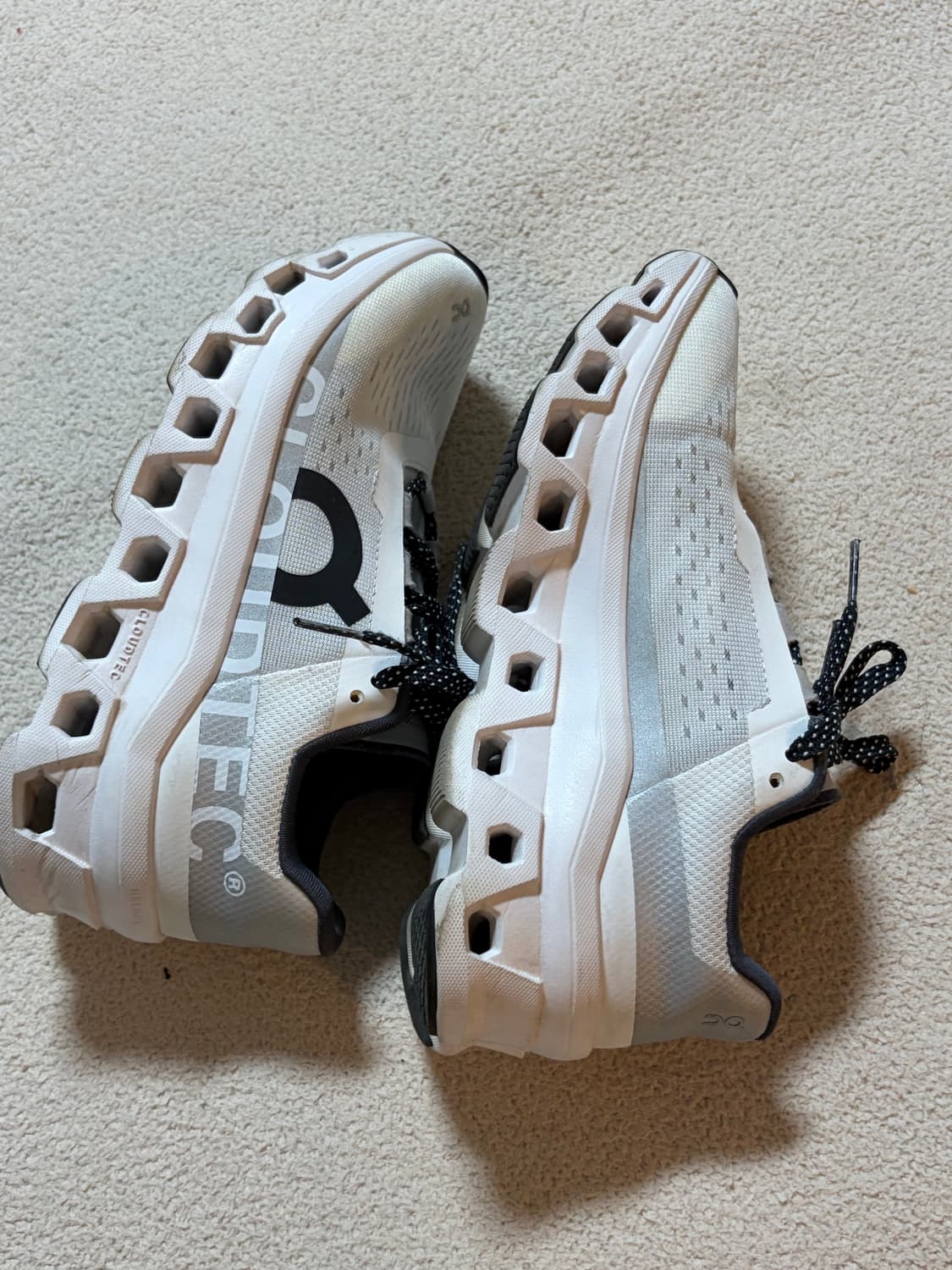 온러닝 클라우드몬스터 흰색 220mm 상품이미지4