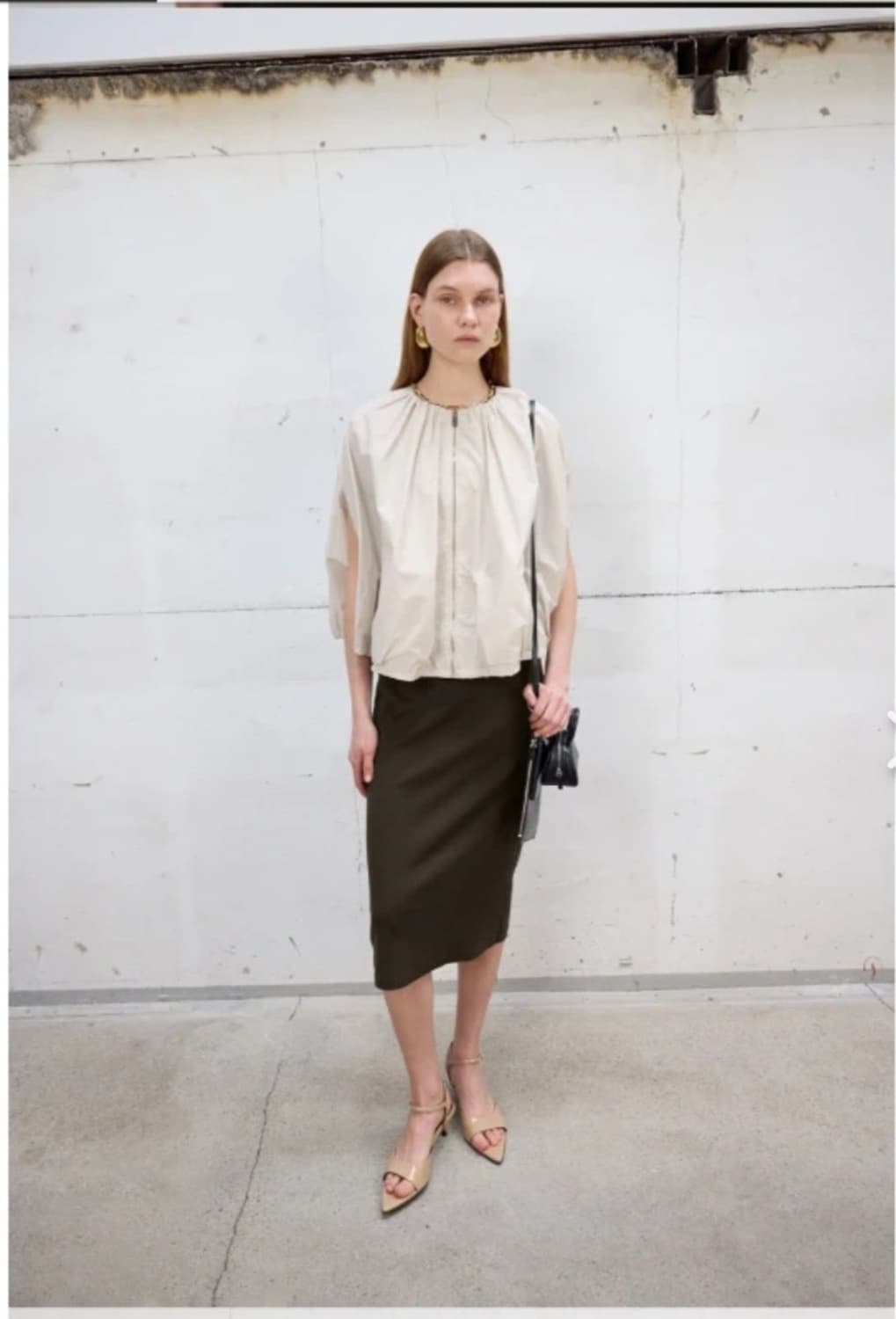 오르 ORR 셔링 블루종 자켓 여성M 상품이미지9