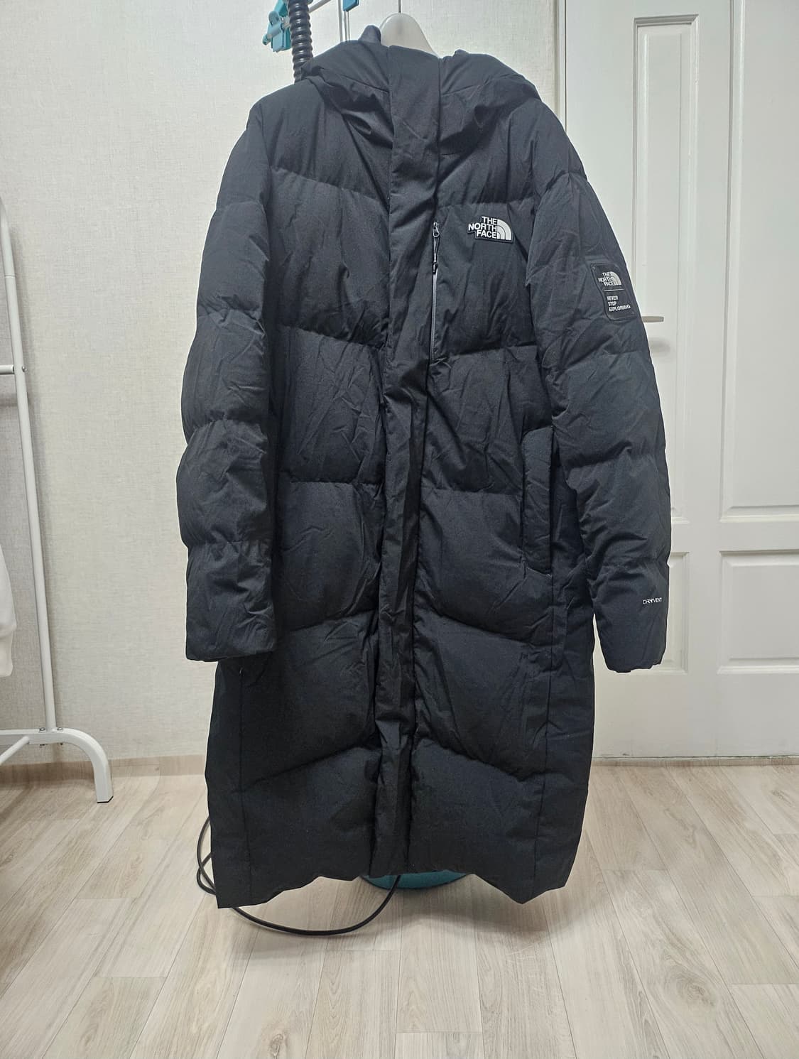 (105~110)XL ☆우주매물☆노스페이스 에코 RDS[블랙]덕다운롱패딩 상품이미지1