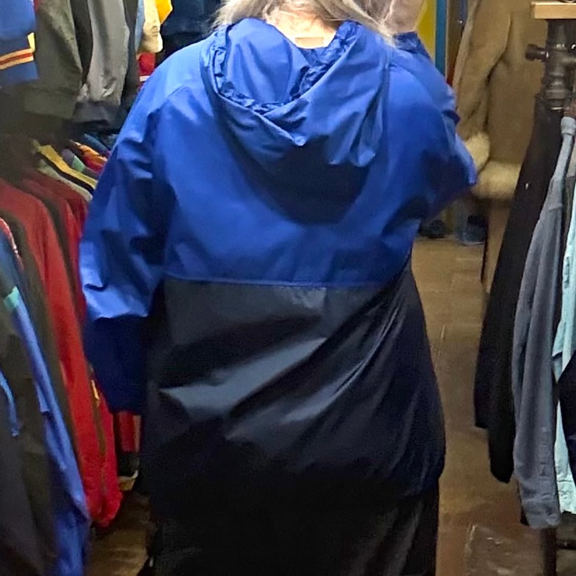 [HI] 나이키 바람막이 블루 네이비 상품이미지5